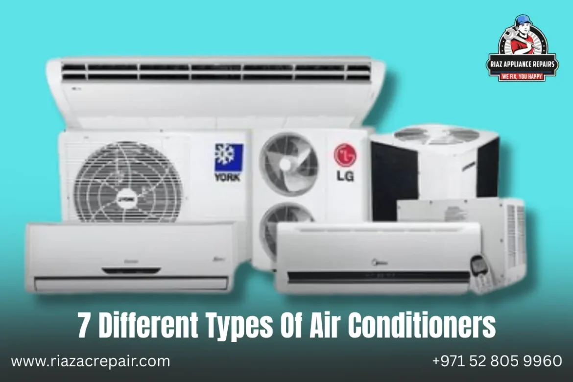 types of air conditioners