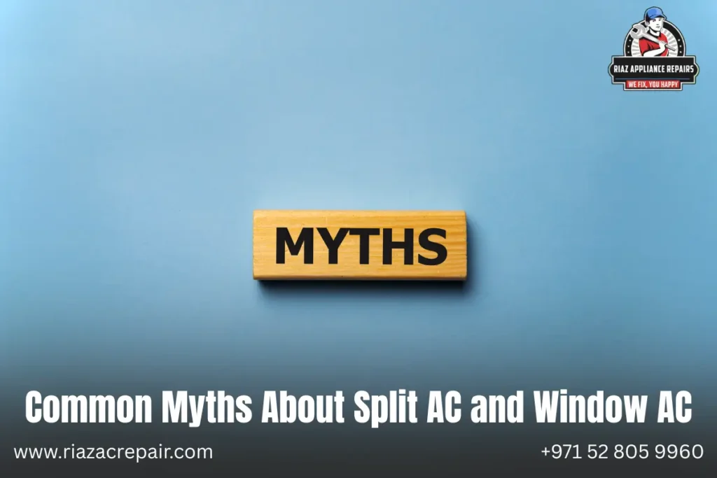 Common Myths About Split AC and Window AC