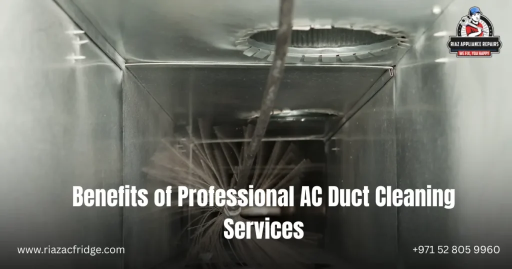 benefits of professional AC Duct Cleaning