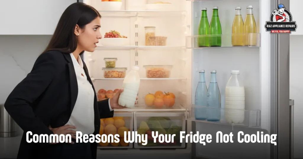 Common Reasons Why Your Fridge Not Cooling Properly