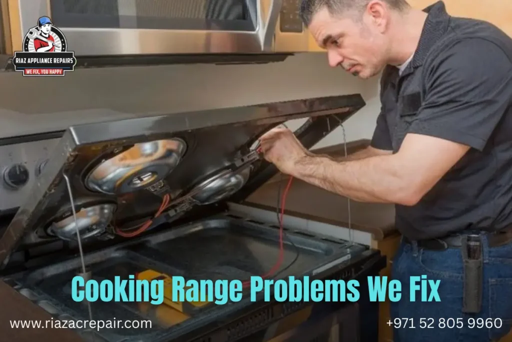 Cooking Range Problems We Fix