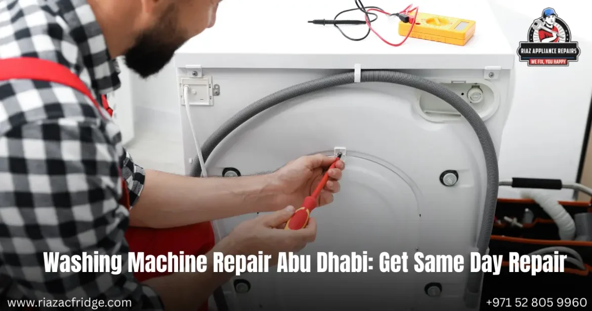 washing machine repair abu dhabi